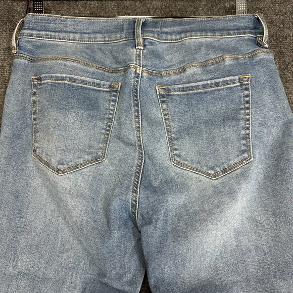 Pacsun Jeans Womens 29 Jegging Light Wash Cotton Stretch Distressed Pockets - Picture 8 of 8